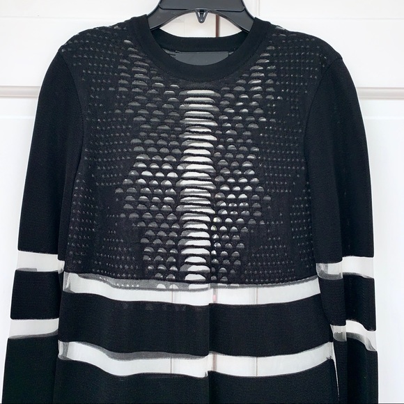 Alexander a Wang x H&M Black Sheer Blouse - Picture 6 of 8